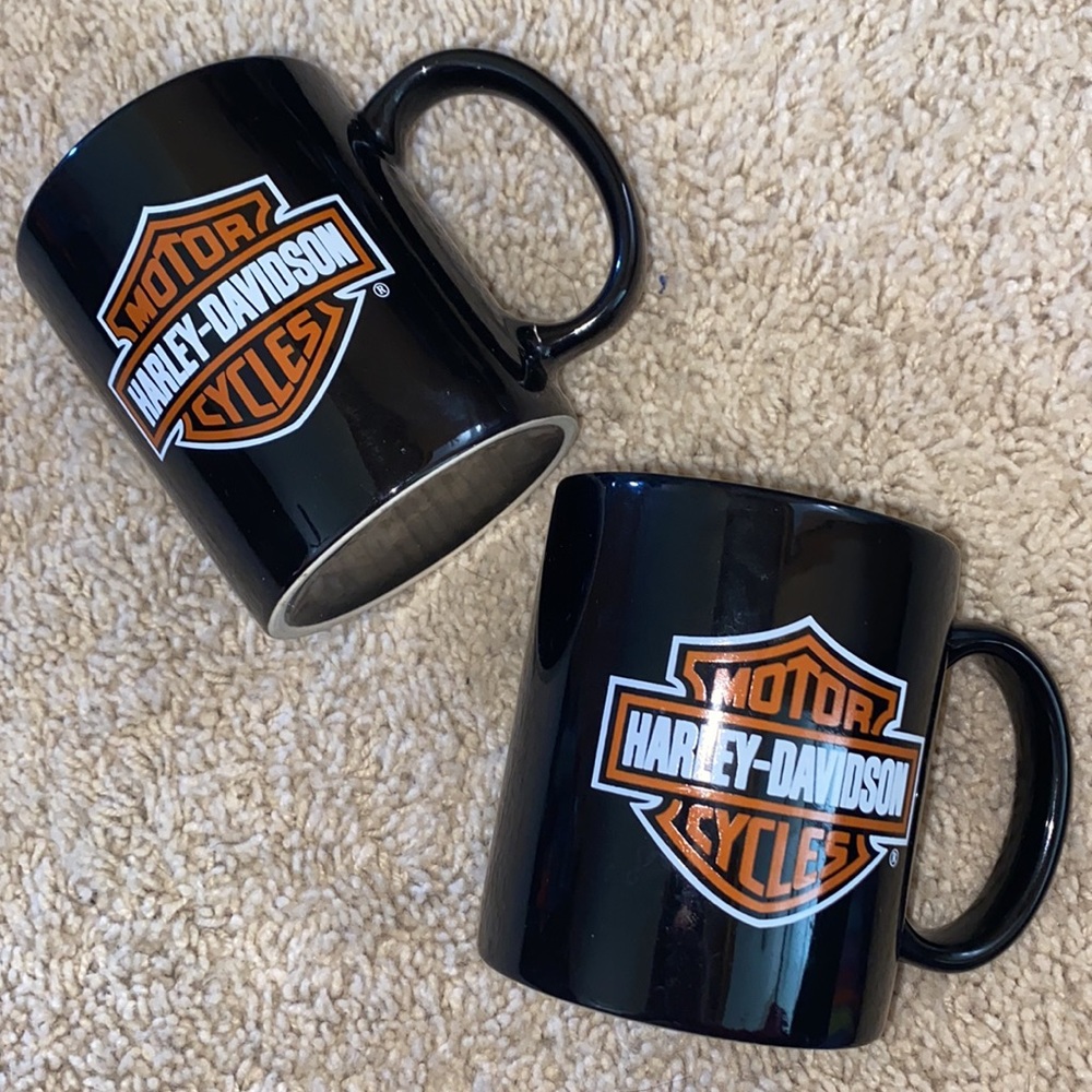 Two Harley-Davidson Mugs